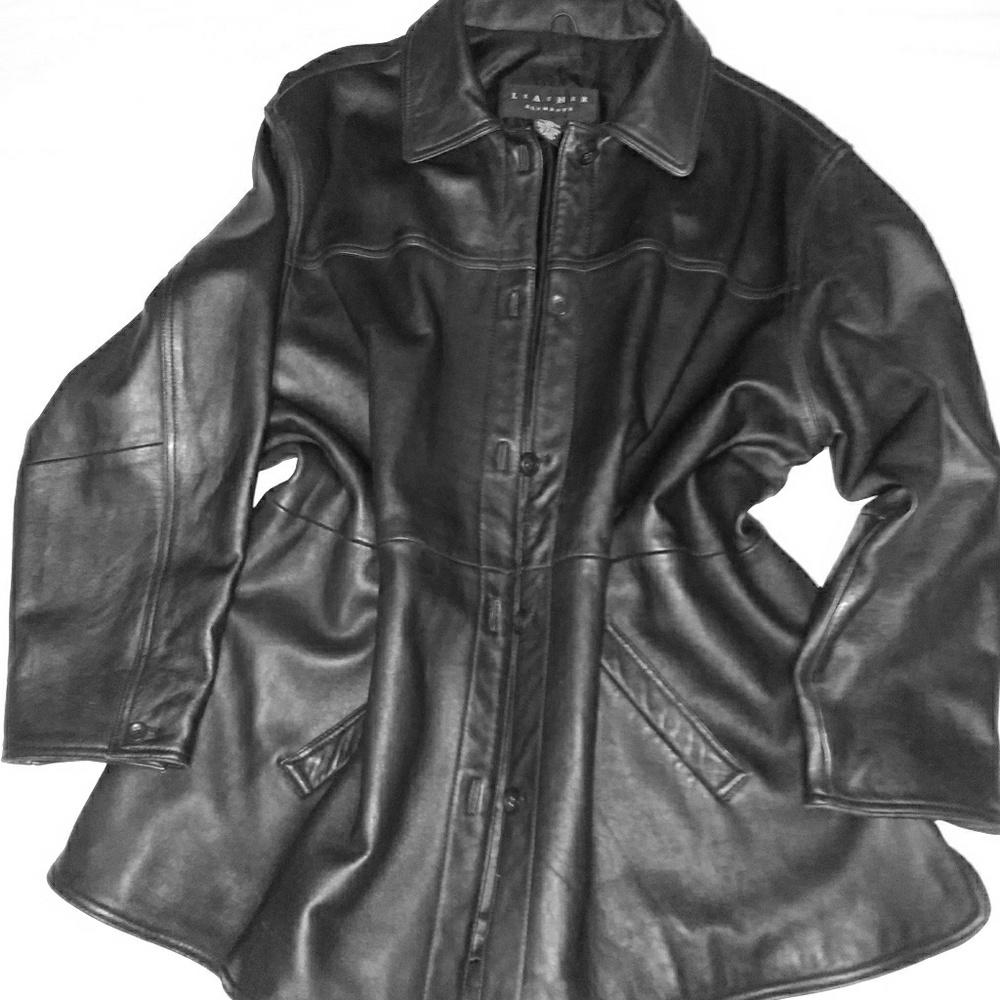 Womens Black Leather Jacket